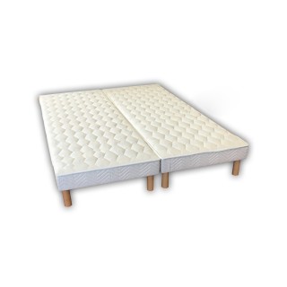 Sommiers tapissiers 2x90x200 Saxo Box