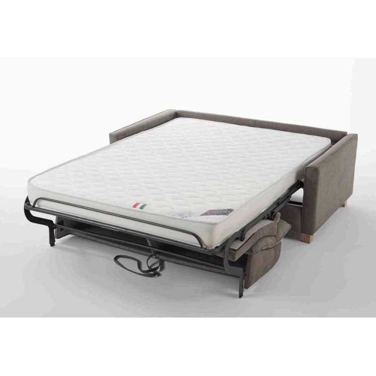 Canapé convertible 3 places gris