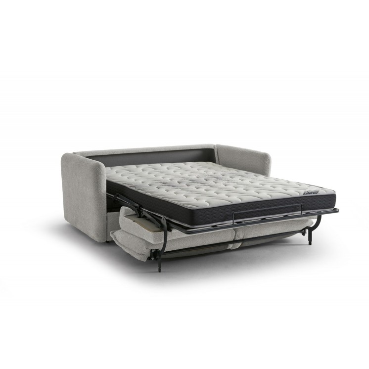 Canapé convertible 3 places beige