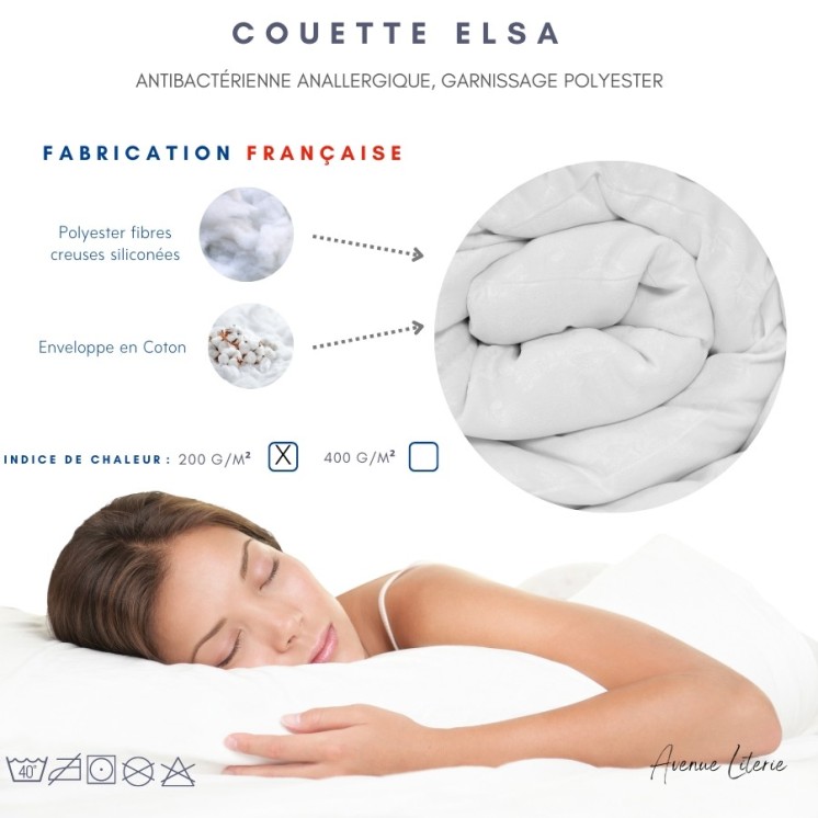 Couette 300x300 été - Couette Elsa - Avenue Literie