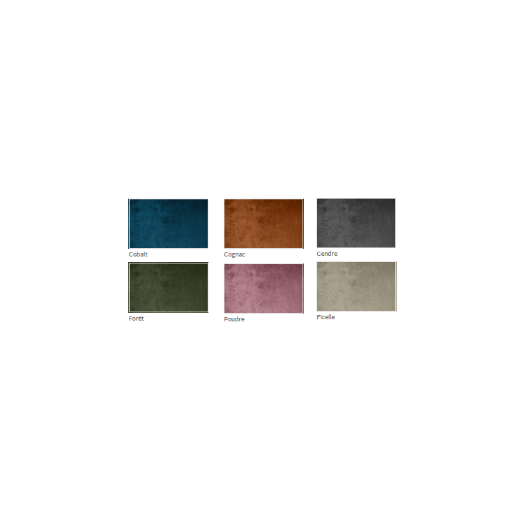Lot de 2 coussins déco 45x45 velours Cendre