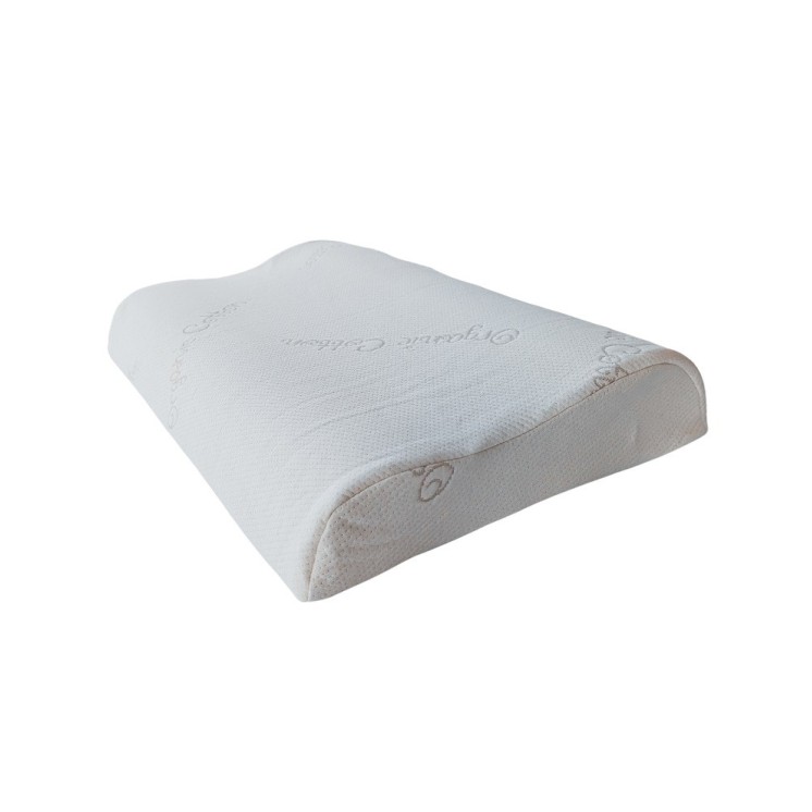Oreiller Latex Eva anatomique souple 63x44 cm