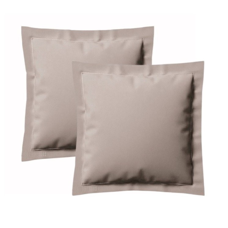 Lot de 2 Taies 65x65 cannelle Nuit des Vosges