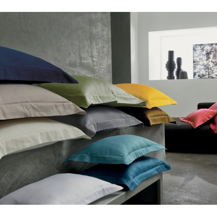 Drap-housse lit relevable satin de coton 4 têtes, hauteur bonnet 35 cm, Blanc des Vosges Gérardmer