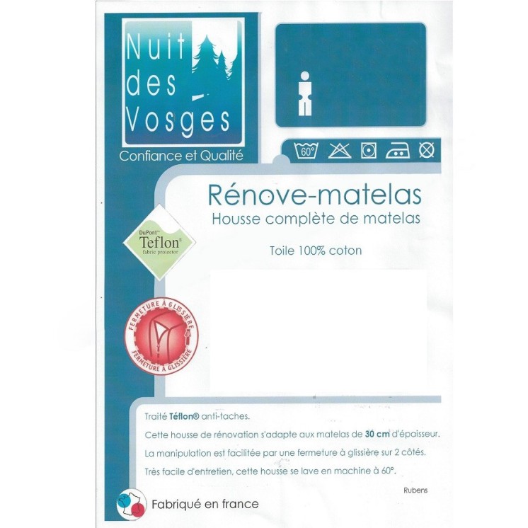 Housse Rénove matelas Rubens