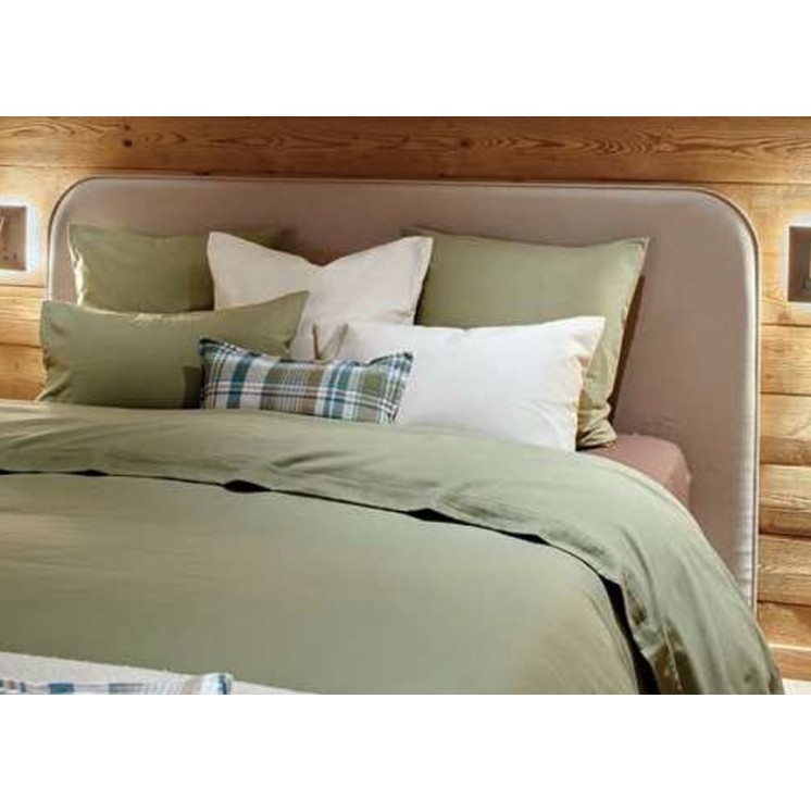 Taies d'oreiller flanelle unie 170g/m² en coton premium