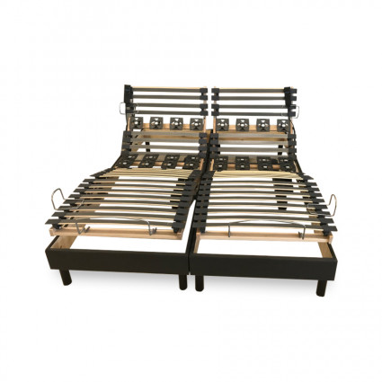 Sommiers 2x90x200 Atelit elect relevable 