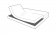 Protection literie relevable Coton/PVC Blanc des Vosges 2 x 70 x 200 (2 pers)