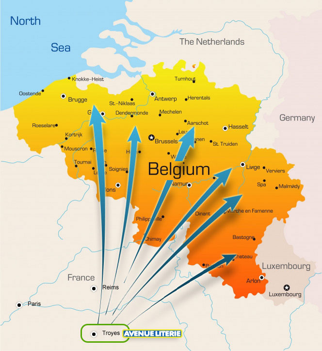 Livraison en Belgique